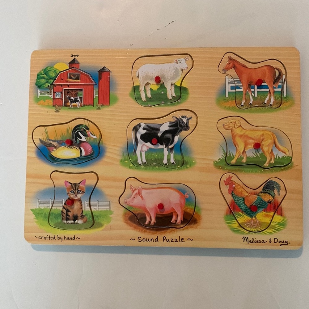 Melissa and Doug farm sound puzzle
